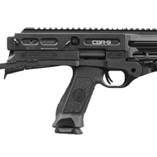 Chiappa CBR-9 9mm, 9" Barrel, Fiber Optic Flip-Up Sights, Polymer, Black, 18rd