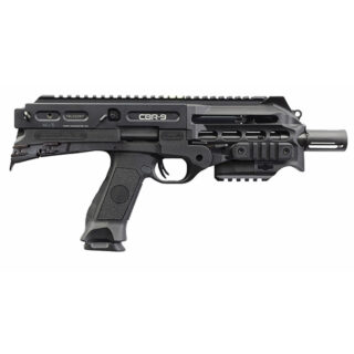 Chiappa Cbr-9 Black Rhino Pisto, 9mml, 9" Bbl, Fiber Optic Sights, 18 Rnd Mags, NO BRACE