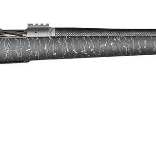 Christensen Summit TI 6.5 PRC, 24" Threaded Barrel, Titanium Finish, Gray Webbing, Sporter Stock, 3rd