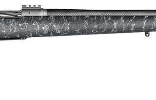 Christensen Summit TI 6.5 PRC, 24" Threaded Barrel, Titanium Finish, Black/Gray Thumbhole Stock, 3rd