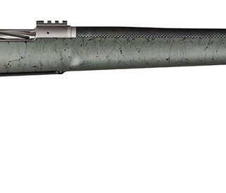 Christensen Summit TI 6.5 PRC, 24" Threaded Barrel, Titanium Finish, Green Webbed Thumbhole Stock, 3rd