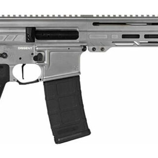 CMMG Dissent Mk4 .223 Rem/5.56mm, 6.5" Barrel, Titanium Finish, Trigger Tech AR-D, 30rd