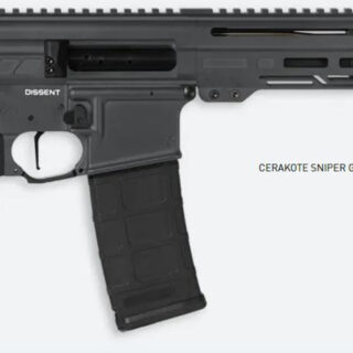 CMMG Dissent Mk4 5.7X28mm, 6.5" Barrel, Sniper Grey, 32rd