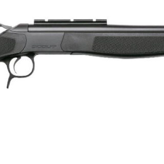 CVA SCOUT 6.5 Creedmoor, 20" Blued Barrel, Synthetic Black, Single Shot