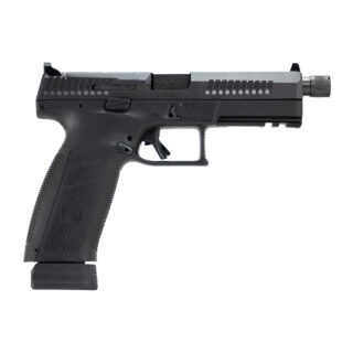 CZ P-10 FS 9mm, 5.1" Barrel, Black, Optics-Ready, 21rd