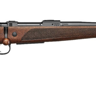 CZ 600 Lux 223 Remington, 20" Threaded Barrel, Walnut Stock, Fiber-Optic Sights, 4rd