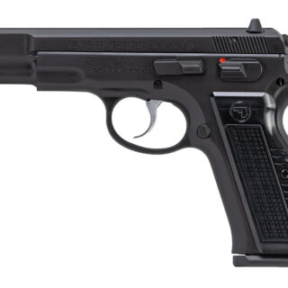 CZ 75 B Retro 9mm, 4.6" Barrel, 3-Dot Fixed, Manual Safety, Black, 16rd