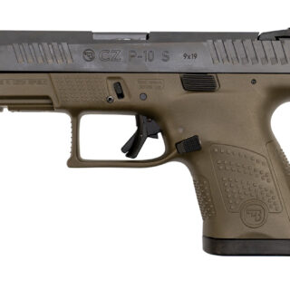 CZ P-10 Sub Compact 9mm, 3.5" Barrel, Fixed Sights, OD Green, 12rd