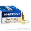 1000 Rounds of 9mm Ammo by Magtech - 115gr FMJ - Image 3