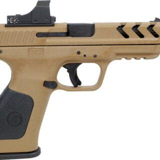 Girsan MC28SA 9MM 4.25" Threaded Barrel With Optic, Flat Dark Earth Polymer Frame, 15rd Mag