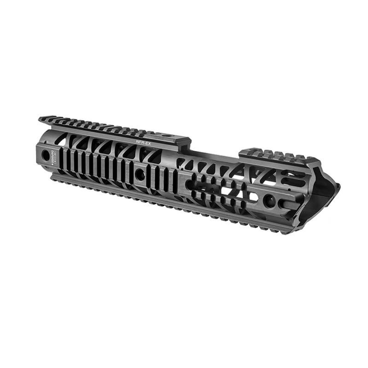 FAB Defense NFR EX Carbine Length M16 Extended Aluminum Quad Rail System Black - Image 2