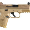 FN FN509 Compact Tactical 9mm, 4.32" Threaded Barrel, Flat Dark Earth, Suppressor-Height Night Sights, Optics Ready, 12rd-24rd Mags - Image 2