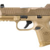 FN FN509 Compact Tactical 9mm, 4.32" Threaded Barrel, Flat Dark Earth, Suppressor-Height Night Sights, Optics Ready, 12rd-24rd Mags
