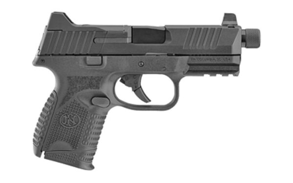 FN FN509 Compact Tactical 9mm, 4.32" Threaded Barrel, Black, Suppressor-Height Night Sights, Optics Ready, 3x10rd Mags - Image 5