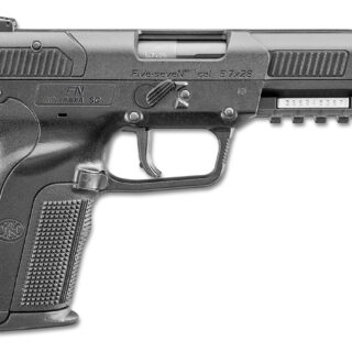 FN America Five seveN 5.7x28mm, 4.8" Barrel, 3-Dot Sights, Black, 20rd
