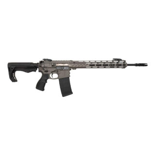 Fostech Stealth Lightning 5.56/.223, 16" Barrel, Mach 2 Rail, MFT Stock, Tungsten, 30rd