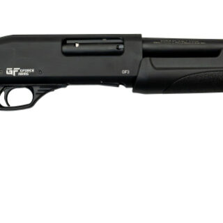 Gforce GFPG3 Pump-Action 12 Ga, 20" Barrel, 3", Pistol Grip, Polymer, Black, 4rd