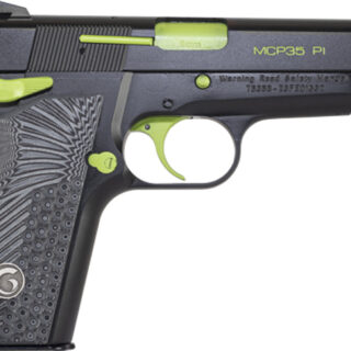 GIRSAN MCP35 PI 9mm, 3.88" Barrel, Black and Green, 15rd