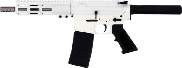 GLFA Gl-15 HGA .223 Wylde, 7.5" Barrel, White & Black, 30rd - Image 2