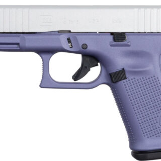 Glock 19 Gen5 9mm, 4.02'' Barrel, Aluminum Slide, Crushed Orchid Frame, 15rd