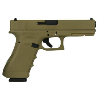 Glock G17 Gen 3 9mm, 4.49" Barrel, Flat Dark Earth Custom Finish, 17rd