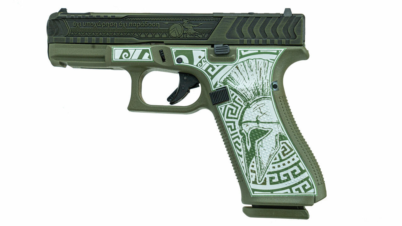 GLOCK G19 GEN 5 9mm, 4" Barrel, Spartan Laser Finish, 15rd - Image 2