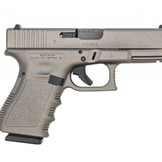 Glock G19 G3 9mm, 4.02" Barrel, Metal Tungsten Cerakote, 15rd