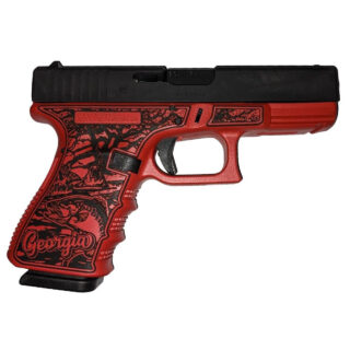 Glock 19 Gen 3 Custom "Georgia Red" 9mm, 4.02" Barrel, 15rd