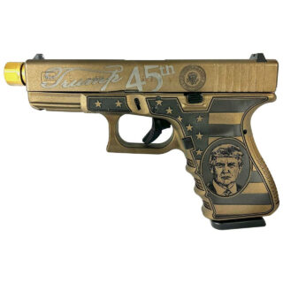 Glock 19 Gen 3 Custom "Trump Edition" 9mm, 4.6" Barrel, 15rd