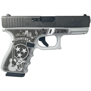 Glock 19 Gen 3 Custom "Tennessee-Navy Gray" 9mm, 4.02" Barrel, 15rd