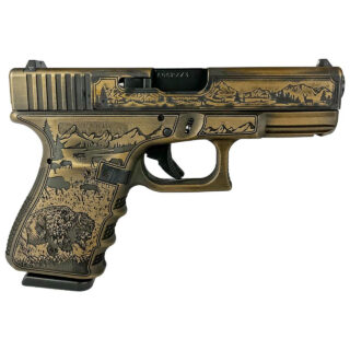 Glock 19 Gen 3 Custom "Western" 9mm, 4" Barrel, 15rd