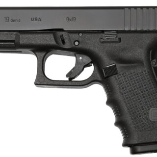 Glock G19 Compensated G4 9mm, 4" Barrel, Fixed Sights, Tennifer, 15rd