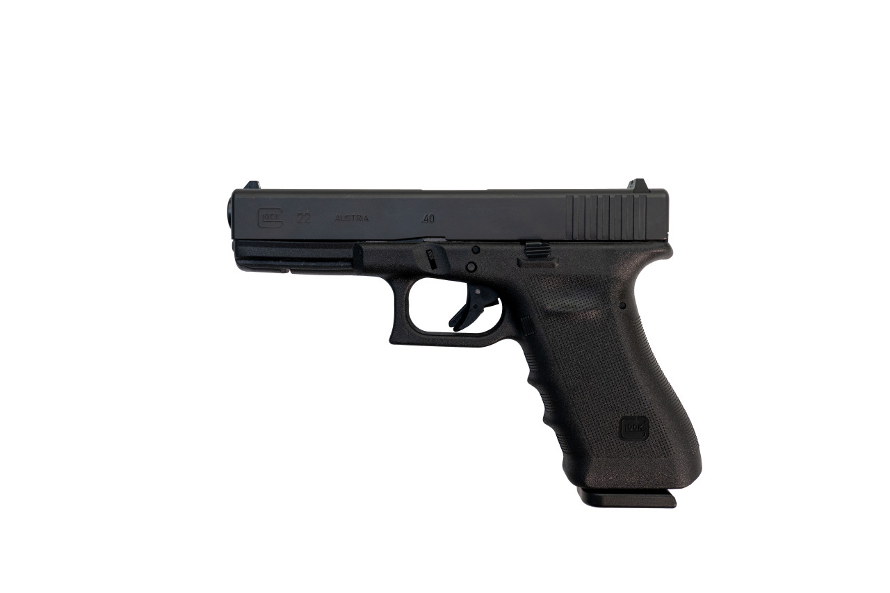 Glock 22 Gen3 AUS RTF2 *USED* .40 S&W, 4.48" Barrel, Black, Rough Textured Frame, 15rd HGU-BGCZ324 - Image 4