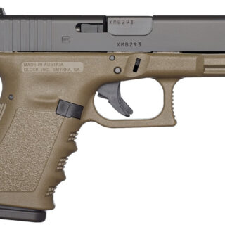 Glock G23 Gen3 Compact 40 S&W, 4.02" Barrel, Fixed Sights, Olive Drab Green Frame, 10rd