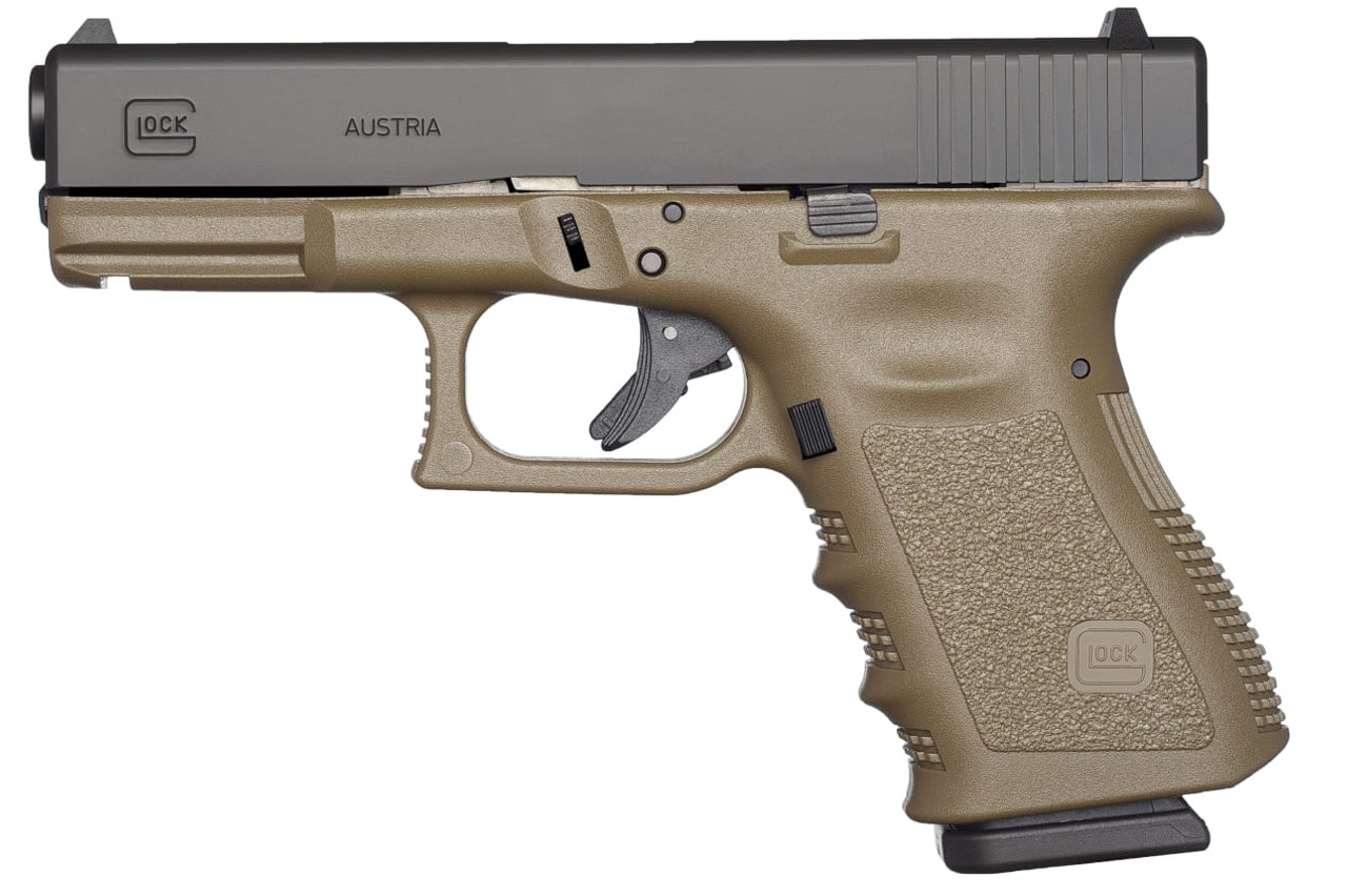 Glock G23 Gen3 Compact 40 S&W, 4.02" Barrel, Fixed Sights, Olive Drab Green Frame, 10rd - Image 3