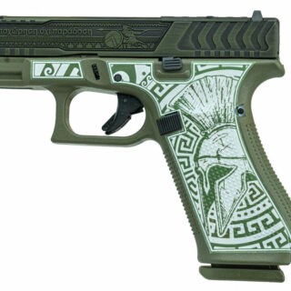 GLOCK G45 GEN 5 9mm, 4" Barrel, Spartan Laser Finish, 17rd