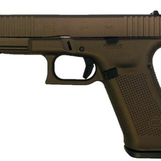 Glock G45 9mm, 4.02" Barrel, Midnight Bronze Cerakote, 17rd