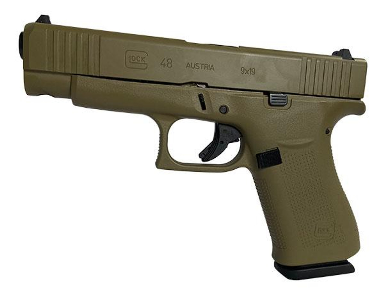Glock 48 Gen 5 Custom 9mm, 4.17" Barrel, Flat Dark Earth, 10rd - Image 2