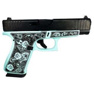 Glock 48 Gen 5 "Tiffany Paisley Frame" 9mm, 4.17" Barrel, 10rd