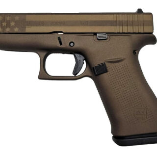 Glock G48 Custom 9mm, 4.17" Barrel, Bronze Flag, 10rd