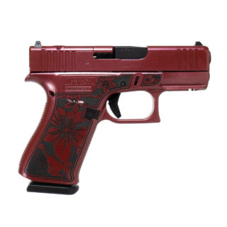 Glock 43x Custom "Cherry Blossom Medusa Pink" 9mm, 3.41" Barrel, 10rd