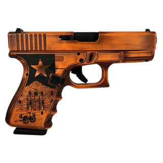 Glock 19 Gen 3 Custom "Texas Orange" 9mm, 4.02" Barrel, 15rd