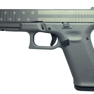 Glock 17 AUS Gen5 9mm, 4.49" Barrel, Grey Flag Cerakote Slide, Grey Frame, 17rd