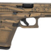 Glock 19 Gen5 MOS, 9mm, 4" Barrel, Coyote Battle Worn Flag, 15rd
