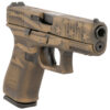 Glock 19 Gen5 MOS, 9mm, 4" Barrel, Coyote Battle Worn Flag, 15rd - Image 3