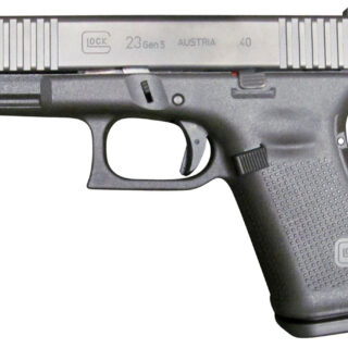 Glock 23 Gen5 .40 S&W, 4.02" GMB, Fixed Sights, Black, 10rd