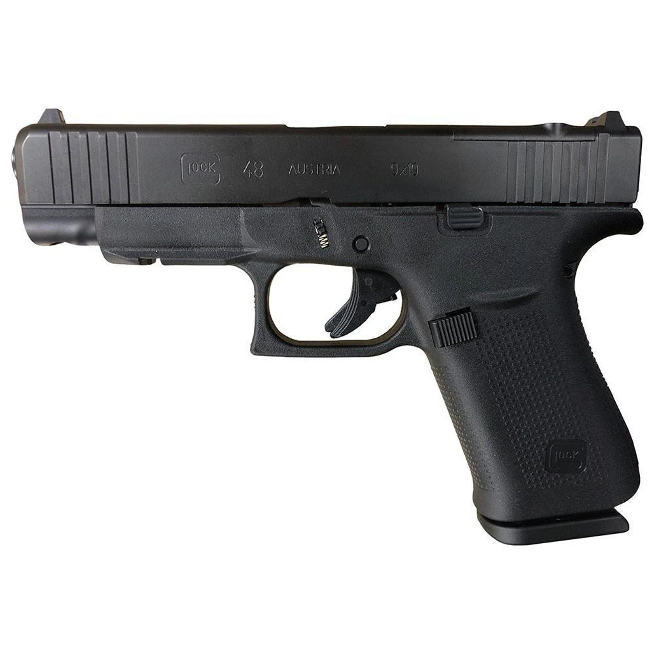 Glock G48 MOS Compact 9mm 4.17" Barrel, Black, 10rd - Image 2