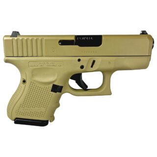 Glock G26 USA Gen 4 9mm, 3.4" Barrel, Flat Dark Earth, 10rd
