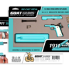 Goat Guns, 1:2.5 Scale Die Cast Metal, 1911 in Tiffany Blue, White Ivory Grips, 3rd