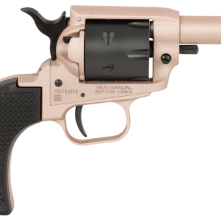 Heritage Barkeep 22 LR, 3.6" Barrel, Rose Gold Cerakote, Black Accents Frame, 6rd